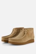 Clarks Wallabee Evo Veterboots beige Suede