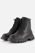 Marco Tozzi Veterboots zwart Synthetisch