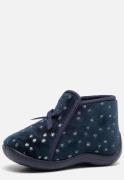 Muyters Pantoffels blauw Textiel 750503