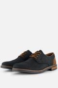 Rieker Veterschoenen blauw Leer