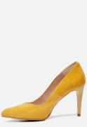 Giulia Pumps geel Imitatiesuede
