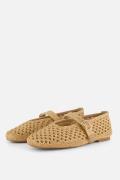 Cellini Ballerina's beige Raffia