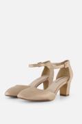Tamaris Pumps goud Textiel