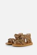 Shoesme sandalen leopard bruin