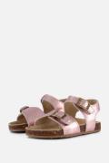 Shoesme Sandalen Metallic roze Leer