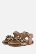 Kipling Sandalen taupe Leopard Suède