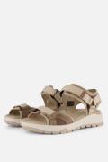 Feyn Sandalen beige Textiel