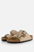 Birkenstock Arizona Birko-Flor slippers beige smal