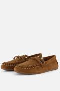 Linea Zeta Loafers bruin Suède