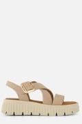 Tamaris Sandalen beige Suede