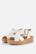 Gabor Sandalen wit Leer