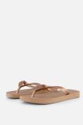 Havaianas Top Tiras Slippers roségoud Rubber