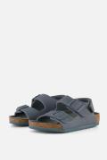Birkenstock Milano blauw Birko-Flor