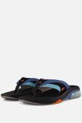 Reef Fanning Slippers Bieropener blauw