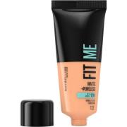 Maybelline New York Fit Me Matte + Poreless Foundation 122 Creamy