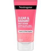 Neutrogena Clear & Radiant Face Scrub 150 ml