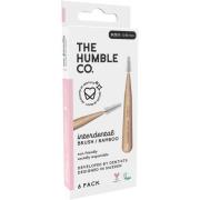 The Humble Co. Interdental Bamboo Brush 6-pack Size 0 Purple