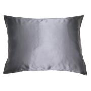 Soft Cloud mulberry silk pillowcase  charcoal