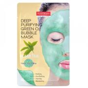 Purederm Deep Purifying Black O2 Bubble Mask "GREEN TEA" 25 g