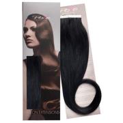 Poze Hairextensions Poze Tape On Extensions 1N Midnight Black 4 c