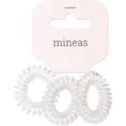 Mineas Hair Band Spiral 3 pcs Clear