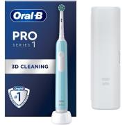 Oral B Pro Series 1 Blue Electric Toothbrush Designed By Braun