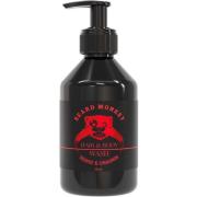 Beard Monkey Hair & Body Wash Orange & Cinnamon 250 ml