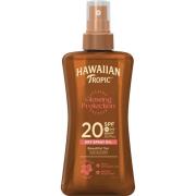 Hawaiian Tropic Glowing Protection Dry Oil Spray SPF20 200 ml