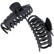 PIPOL BAZAAR Bella Hair Claw Matte 2pcs Black