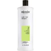 Nioxin System 2 Shampoo for Thinning Hair 1000 ml