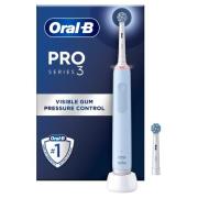 Oral B Pro Series 3 Electric Toothbrush 2 Brush heads Blue