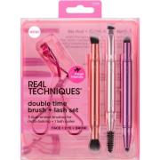 Real Techniques Double Time Retractable Brush Set