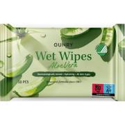 Gunry Wet Wipes Aloe Vera 10 St.