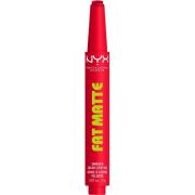 NYX PROFESSIONAL MAKEUP Fat Matte Slick Click Lip Balm 15 Fuzzy F