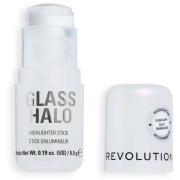 Revolution Beauty London Glass Halo Highlighter Stick Clear Glow
