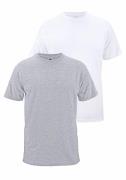 NU 20% KORTING: Fruit of the Loom T-shirt van puur katoen (set, 2-deli...