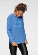 NU 20% KORTING: KangaROOS Sweater met grote labelprint voor