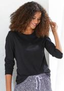 NU 20% KORTING: Vivance Dreams Pyjama top met ribboorden