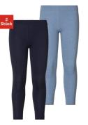 H.I.S Legging Basic in een set van 2 (set, 2-delig)