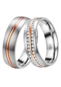 NU 20% KORTING: DOOSTI Trouwring Shining wave, ST-102-D, ST-102-H naar...