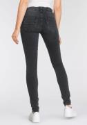 NU 20% KORTING: Herrlicher Slim fit jeans SHARP SLIM met corrigerend e...