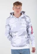 NU 20% KORTING: Alpha Industries Hoodie BACK PRINT HOODY