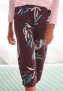 NU 20% KORTING: s.Oliver RED LABEL Beachwear Pyjamabroek met print all...