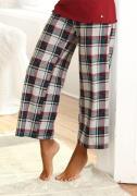 s.Oliver RED LABEL Beachwear Pyjamabroek motief all-over met elastisch...
