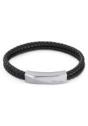 NU 20% KORTING: Calvin Klein Leren armband Wrapped & Braided, 35000097...