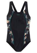 NU 20% KORTING: Venice Beach Badpak Lori Kids met donkere tropenprint