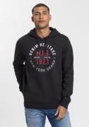 H.I.S Hoodie met markante koordjes