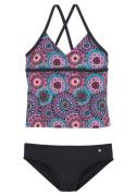 NU 20% KORTING: s.Oliver RED LABEL Beachwear Tankini met coole print