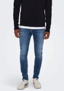 NU 20% KORTING: ONLY & SONS Skinny fit jeans Warp