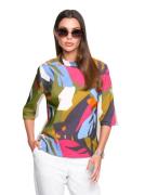 NU 20% KORTING: RICK CARDONA by Heine Gedessineerde blouse